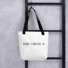 God Loves U - Tote bag