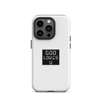 God Loves U - iPhone® 14 Pro Case - White